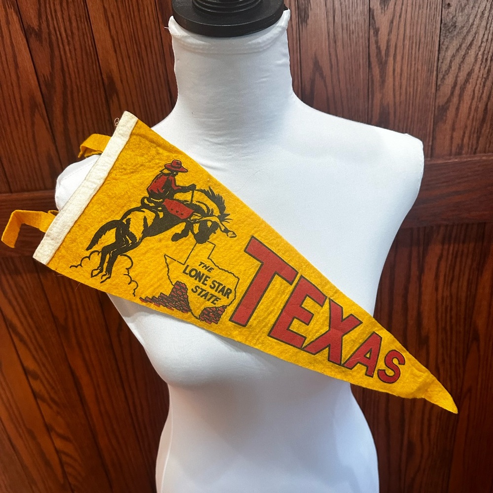 Vintage Texas Pennant - Picture 7 of 8